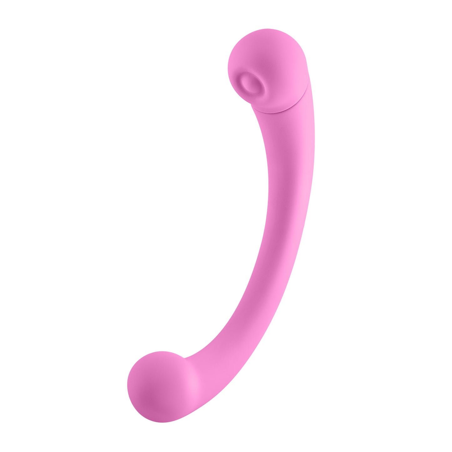 "Aluna Dual Stimulating Arc Vibrator - Pink FF-1053-01"