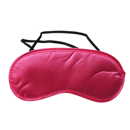 Sex and Mischief Satin Blindfold - Hot Pink - Time4Task2Toys