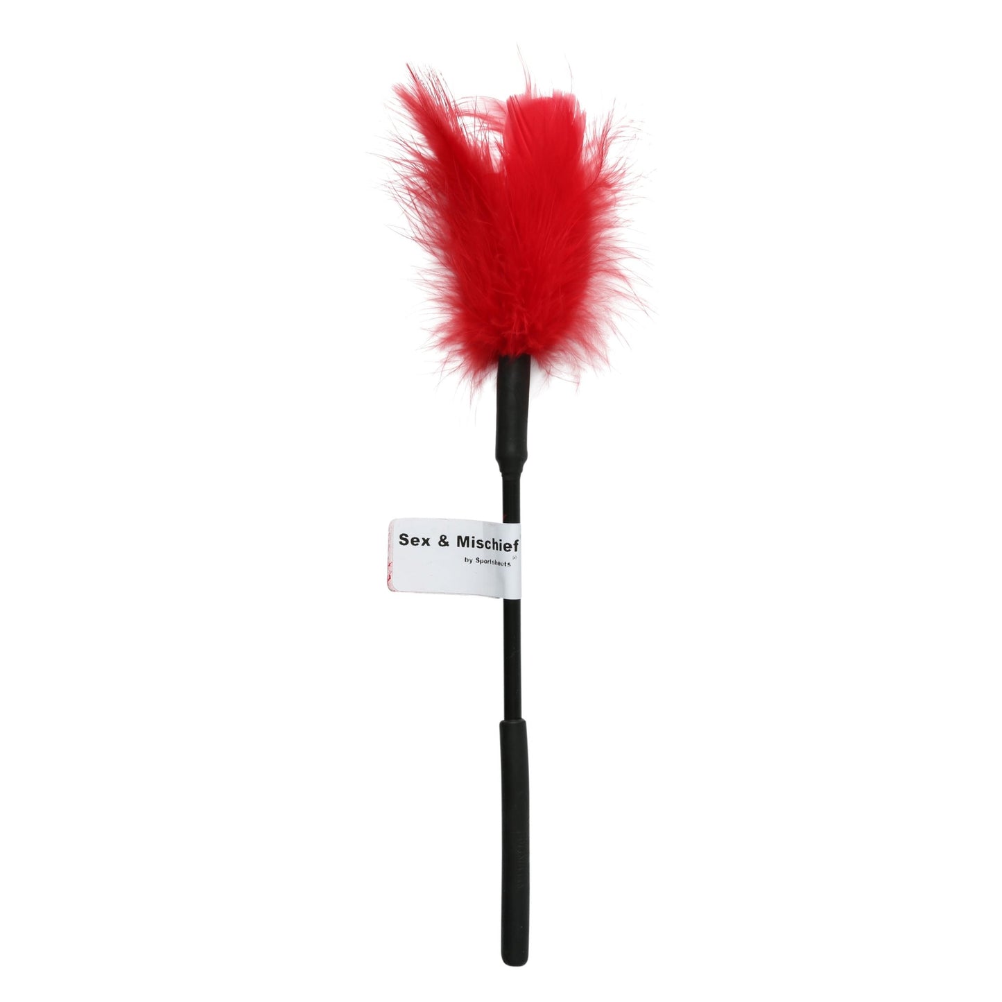 Sex and Mischief Feather Tickler - Red - Time4Task2Toys
