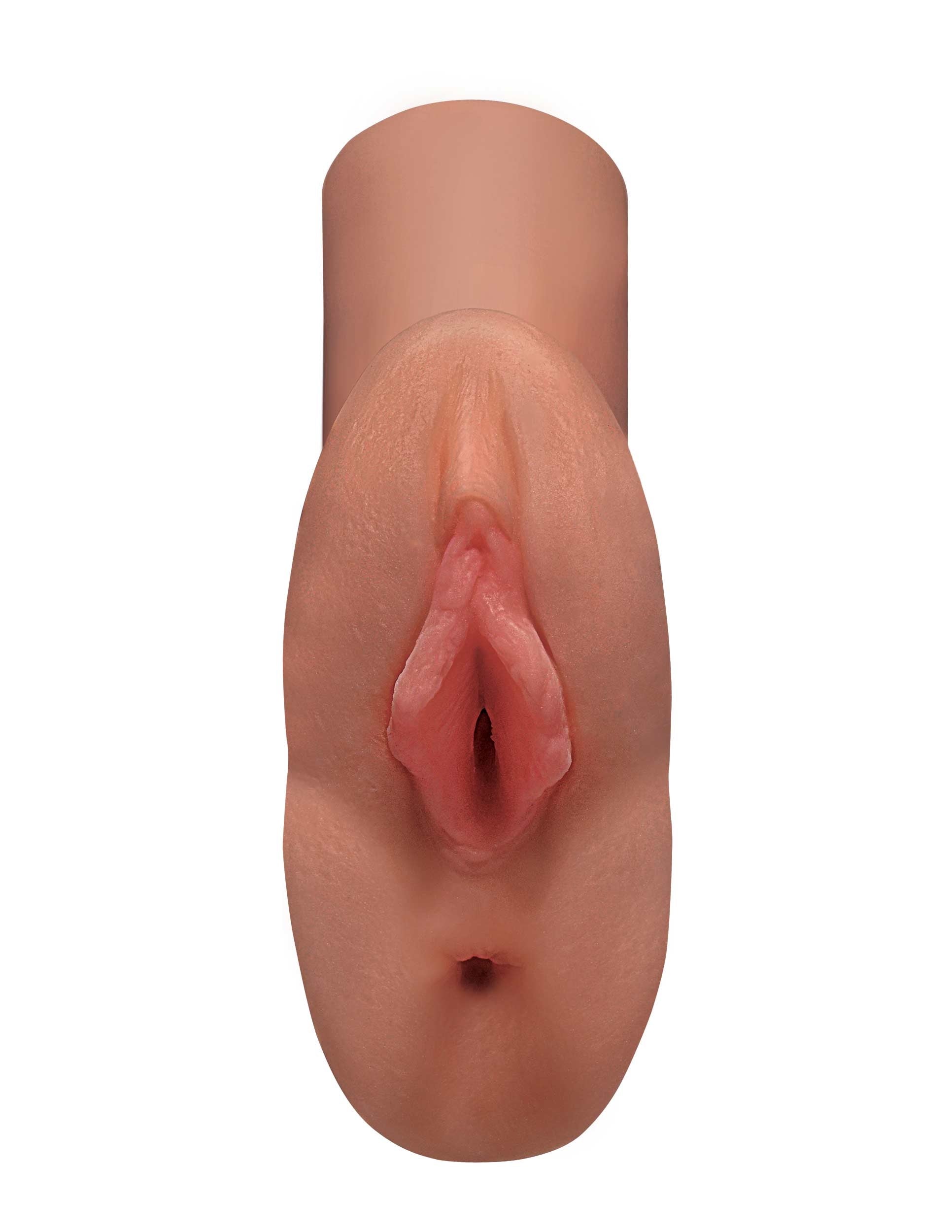 "Perfect Pussy Double Stroker - Tan PDRD607-22"