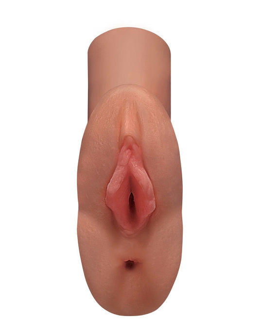 "Perfect Pussy Double Stroker - Tan PDRD607-22"