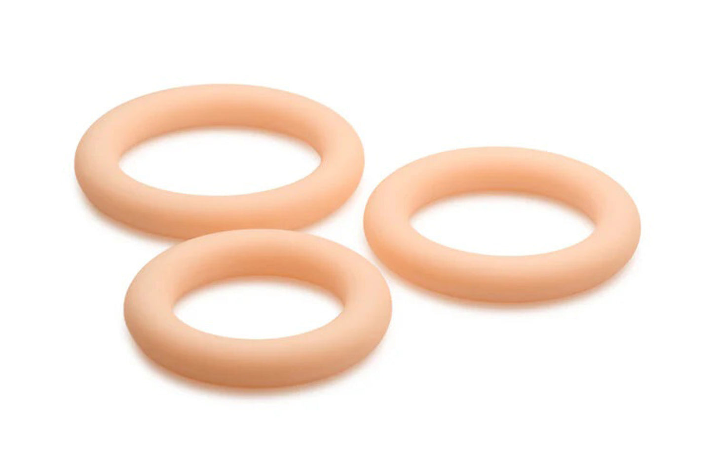 "Jock Silicone Cock Ring Set in - Light CN-09-0952-10"