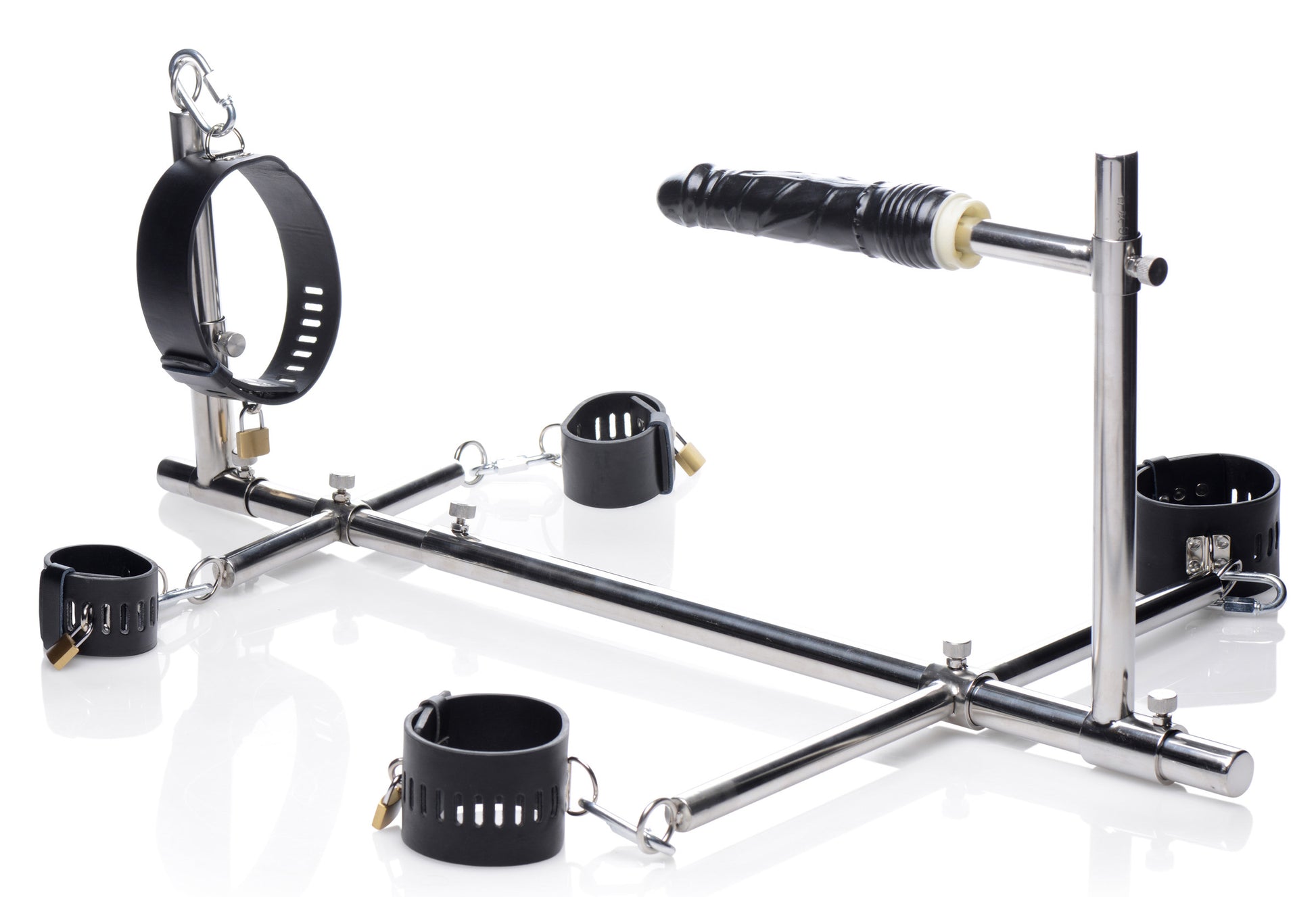 "Imprisoned Metal Stockade With Dildo MS-AE970"