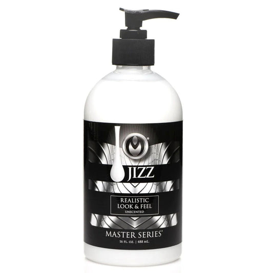 "Master Series Jizz Unscented Water-Based Body Glide - 16 Oz MS-AH048-16OZ"