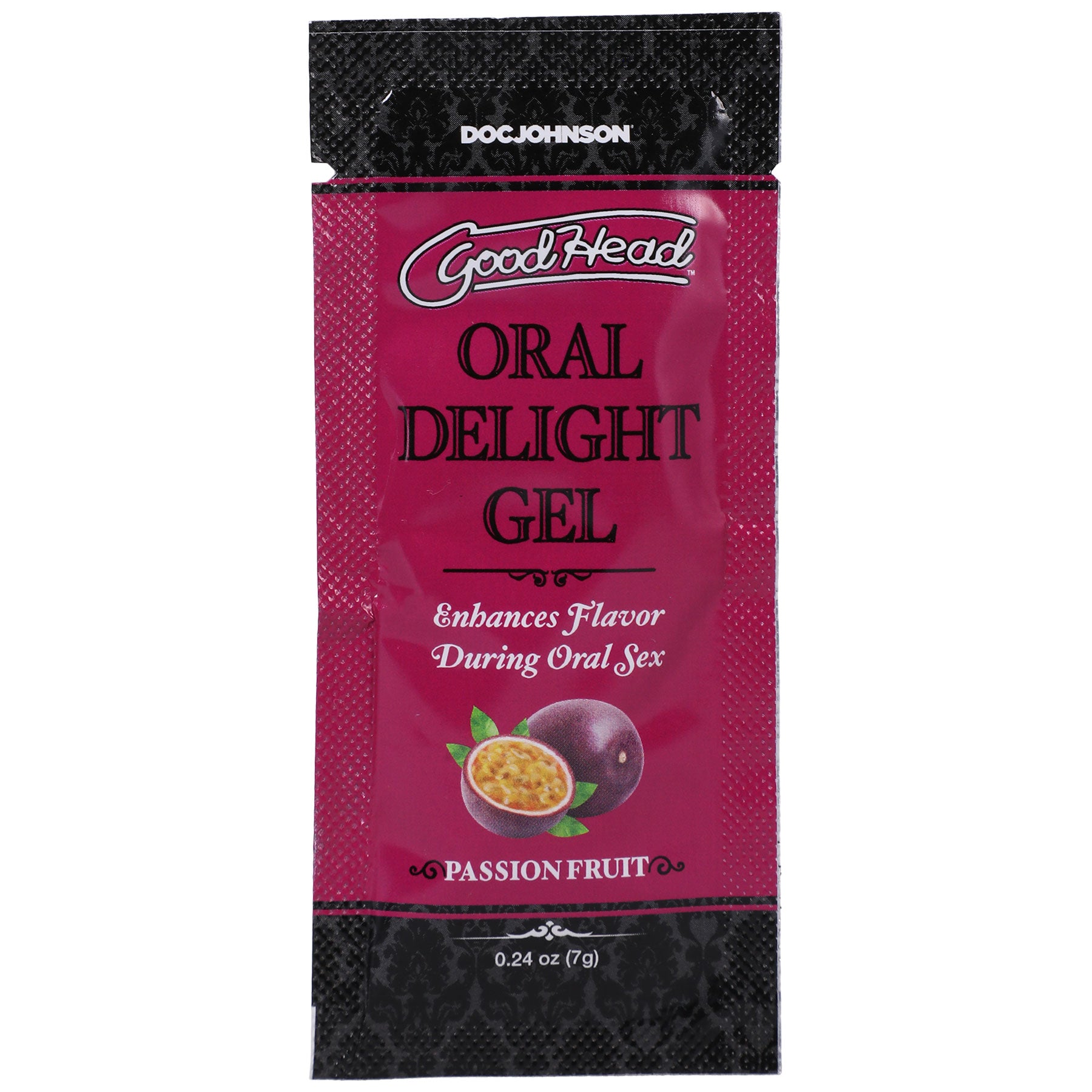 "Goodhead - Oral Delight Gel - Passion Fruit - 0.24 Oz DJ1387-41-BU"