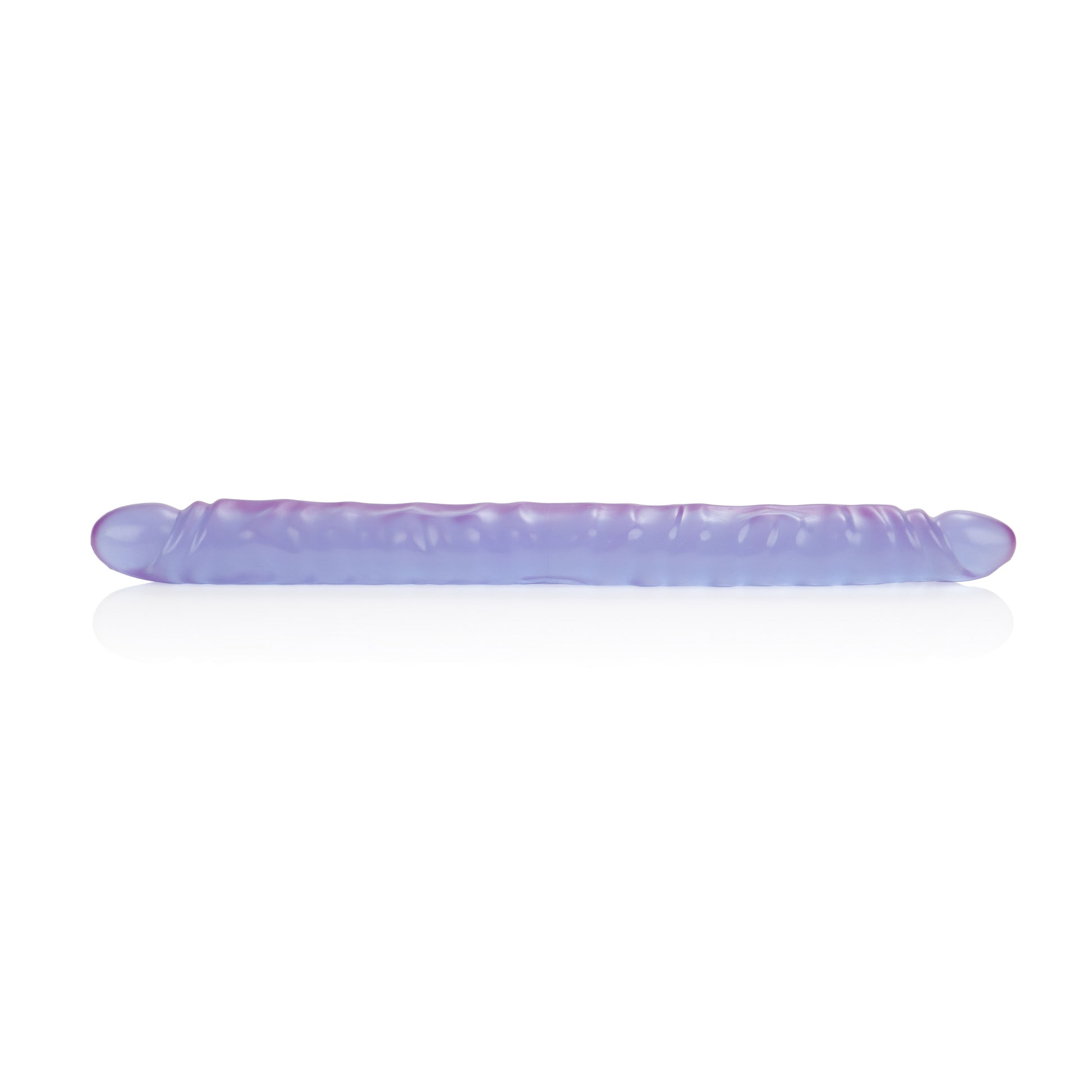 "Slim Jim Duo 17 Inches Veined Super Slim Dong - Purple SE0280902"